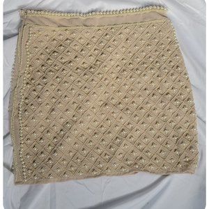 Anthropologie Beaded Skirt, Size M
